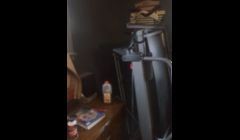 This is a bedroom you couldn't even walk in