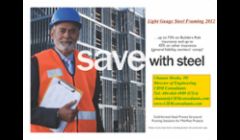 Residential Light-Gauge Steel Framing - Fast, Strong, Better Looking and Economical