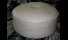 Ottoman reupholster.
