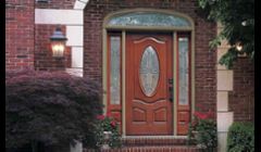 New installation entry doors