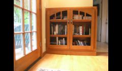Custom Mission-Style Bookcase