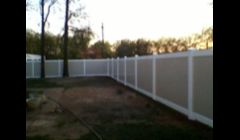 Two-tone 6 Ft Privacy fence