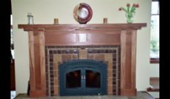 Fireplace surround and Mantel