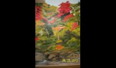 part of wall mural