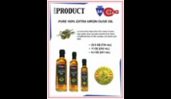 This is a new product page we designed for a well established Spanish fine food company. They were looking to advertise their new line of imported Olive Oil and needed to create flyers for their representatives to show their customers. The design was simpl