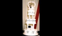 3 Tier Pillar Construction w/western theme