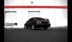 An example of an automotive photo shoot for a Subaru Impreza.