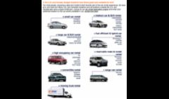 Any type, brand cars rental in Las Vegas