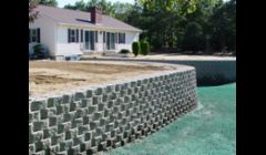 Decorative Retaining Wall System Installation