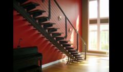 Floating Metal Staircase