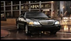 Black Lincoln Town Car