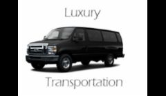 Black 15 passenger Van