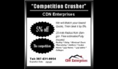 CDN Enterprises Competition Crusher Program
