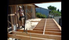 Need more room? We do that too.  This project included a main & master bath as well as a 20 x 22 master bedroom. 
