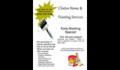 Clinton Painting Services Flyer