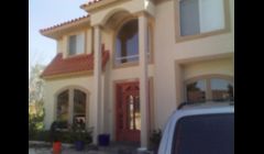 Home we painted and installed doors in Rowlett Tx
