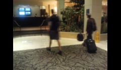 MSP Hilton Lobby - Marble - Wall Coverings, Painting, Floor Coverings