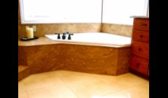 Green Product: ForzaStone Panels on jacuzzi.