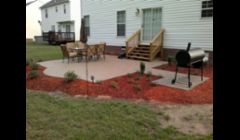Exposed aggregate Patio's