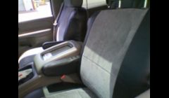2004 f150 with custom seat covers.