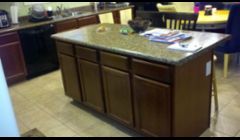Normal kitchen island
