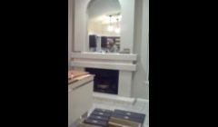 1970's fireplace