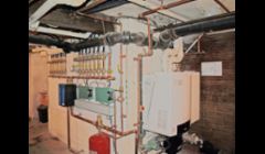 95% Efficient boiler with many zones