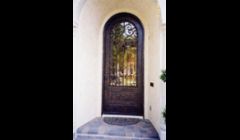 Custom Single Iron Door