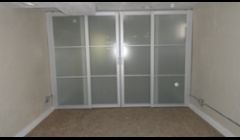 Ikea Glass Door modified for a new Closet