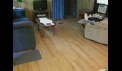 new flooring in mobile home