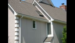 You can hardly see the Gutter Protection on this house.CURB APPEAL!