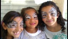 Animal print face painting by Cynnamon \
www.facepaintingbycynnamon.com