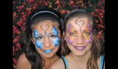 Butterfly face painting by Cynnamon\
www.facepaintingbycynnamon.com