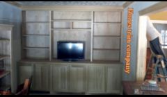 ENTERTIAMENT CENTER DESIGNE BY FLORES TRIM COMPANY