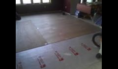 Providing a subfloor or underlayment is crucial to getting a quality result .