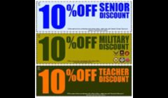 10% OFF Services