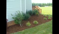 Mulch job