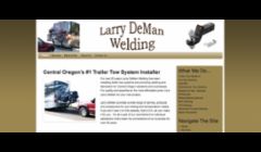 Website Design Sample for Larry DeMan Welding