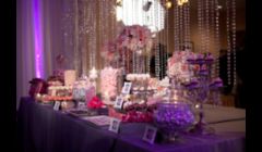 Candy and Sweet stations are a great way to allow your personality to come out during your event. Have fun with it and your guests will love it.