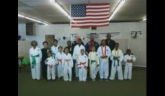 Some of the students that won awards at test.