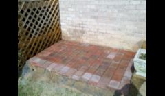 Small Cobblestone Patio