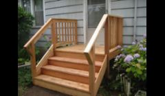 Custom Cedar porch