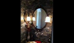 Hang mirrors, light fixtures, & paintings