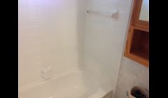 After tile was reglazed