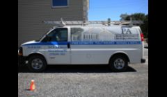 PA Home Improvements work truck in stroudsburg PA