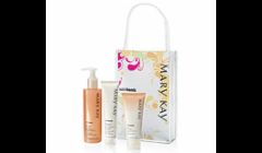 PEACH SATIN HANDS PAMPERING SET
