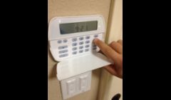 Alarm panel integrated with automation