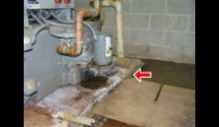 Condensate pump leaking and bearing noisy