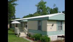 White multi rib beach home