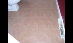 Bathroom Floor Tiling Project